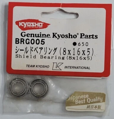 KYOSHO Roulement à billes 8x16x5mm - BRG005 - Photo 1/2