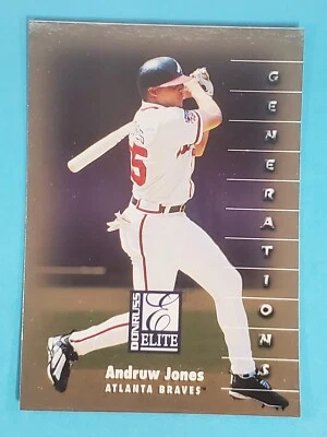 1998 Donruss Elite Andruw Jones Atlanta Braves #127 ⚾ - Image 1 of 2
