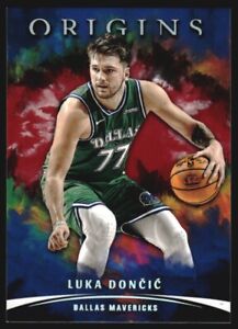 2021-22 Panini Origins Red Dallas Mavericks Basketball Card #10 Luka Doncic