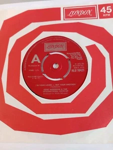 Gene Anderson -I'm Your Lover-Not Your Brother (HLU 10421 DEMO) EX Vinyl 7" - Picture 1 of 2