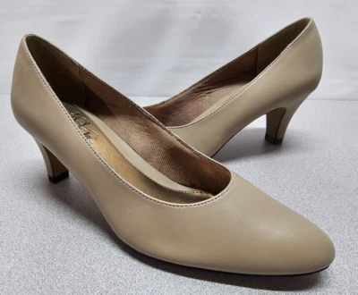 Nuevo en caja Life Stride Sable - Zapatos sin cordones Wild Rice Brown Victo talla 10 M tacón de 2,5" Foto 1 de 4