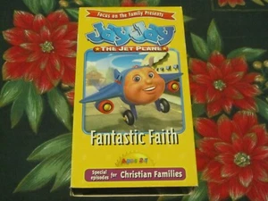 EDUCATIONAL~CHRISTIAN~VHS~JAY JAY THE JET PLANE~FANTASTIC FAITH~TESTED VG~SNUFFY - Picture 1 of 12