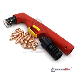 Plasma Torch Head Electrode Tips PF0140 PR0109 PD0105-12 fit Trafimet A81 PK21 - Foto 1 di 3