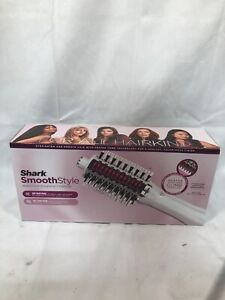 Shark SmoothStyle Heated Comb Straightener ~ Smoother for Dry & Wet Hair, White