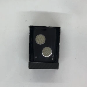 Designer Caps 4 Exuvius Double Agent Magnetic Cufflinks Shot Glass White Carbon - Picture 1 of 2