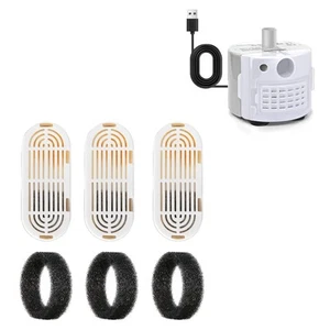 HICC PULE 3PCs Replacement Filters & Replacement Pump - Picture 1 of 3