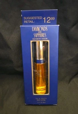 DIAMANTES Y ZAFIROS por ELIZABETH TAYLOR 3.3 oz / 3.4 oz edt NUEVO en Caja Foto 1 de 4