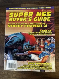 Super NES Buyer's Guide Magazine Street Fighter II, Axelay Vol 2 #3, Sept 1992 - Picture 1 of 11