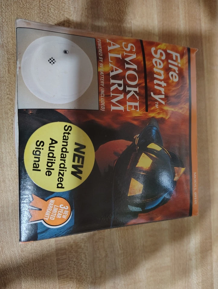 ALARMA DE HUMO Fire Sentry 2 Modelo 0914E alimentada por batería de 9v  Foto 1 de 1