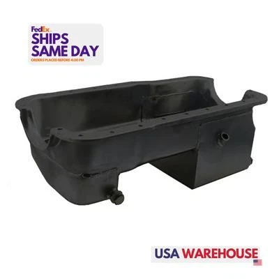 Proform 68050, One Black Steel Sbf Fits Mustang Oil Pan Performance Racing Parts - Image 1 of 4