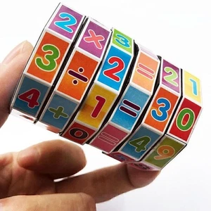 Creative Maths Numbers Puzzles Cube Mathematics Cylindrical Toy for Chirdren Kid - Picture 1 of 4