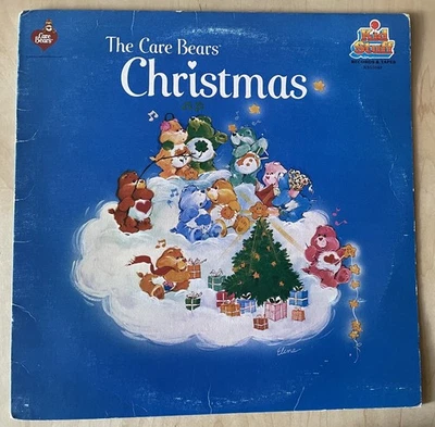 The Care Bears Christmas 1983 Vintage Vinyl Record ORIGINAL  (G/VG) - Image 1 of 4
