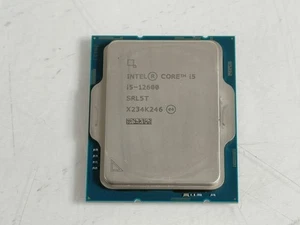 Intel Core i5-12600 3.30 GHz LGA 1700 Desktop CPU Processor SRL5T - Picture 1 of 6