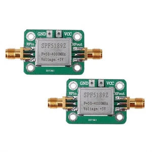 2 szt. LNA 50-4000 MHz RF Niskoszumowy wzmacniacz FM Odbiorniki sygnału SPF5189 NF 0,6dB - Zdjęcie 1 z 6