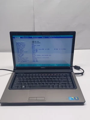 Laptop Dell Studio 1558 i3-M350 4 GB sin HD Foto 1 de 4
