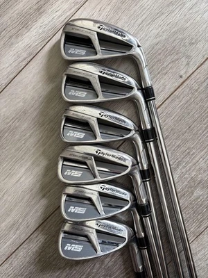 TaylorMade Iron Set M5 FLEX-S 6PCS 5,6,7,8,9,p Used - Image 1 of 4
