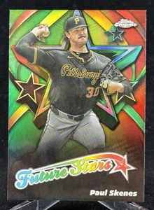 Paul Skenes 2025 Topps Chrome #FS-2 Future Stars Pittsburgh Pirates - Bild 1 von 2