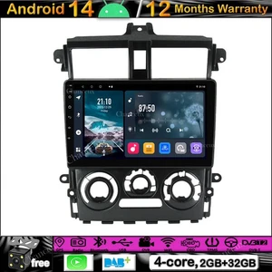 Autoradio 9" Android 14 Carplay Navigazione GPS DAB per Mitsubishi Colt Plus 07-12 - Foto 1 di 12