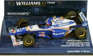 Williams Renault FW18 J.Villeneuve First Win European GP April 28th 1996 Lim.ed. - Foto 1 di 2