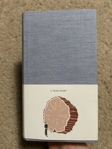 5 Year Diary: Blue Cover by Tamara Shopsin (English) Hardcover Book Gray - Picture 1 of 8
