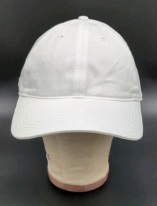 Lacoste Lightweight Adjustable Strap Baseball Cap One Size White - Picture 1 of 9