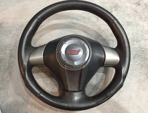 SUBARU IMPREZA GRF GRB WRX STI Genuine Steering Wheel JDM - Picture 1 of 10