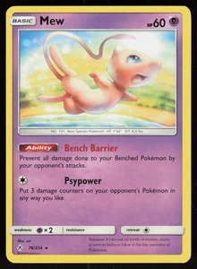 Mew - 76/214 Rare Deck Exclusives 076/214 LP - Picture 1 of 2