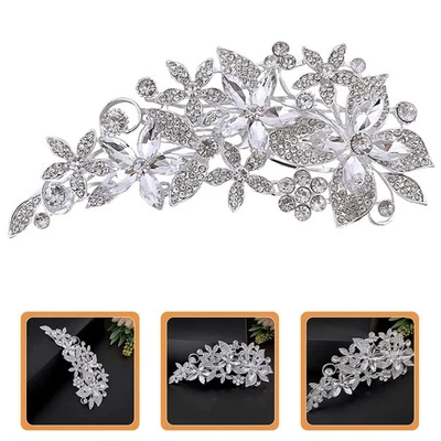  Rhinestone Headpiece Hair Combs Wedding Accessories Brides Bridal - Bild 1 von 4