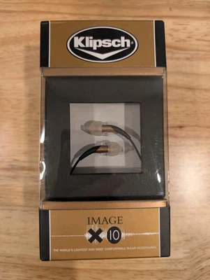 Klipsch Image X10 Noise-Isolating Earphone (NEW / FACTORY-SEALED) - Image 1 of 4