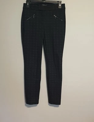 Rachel Zoe Black and Silver Pants Size 2 - Image 1 of 4