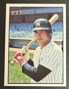 1978 SSPC Bucky Dent Black Back No MLB Logo New York Yankees Yearbook Card #0024 - Picture 1 of 2