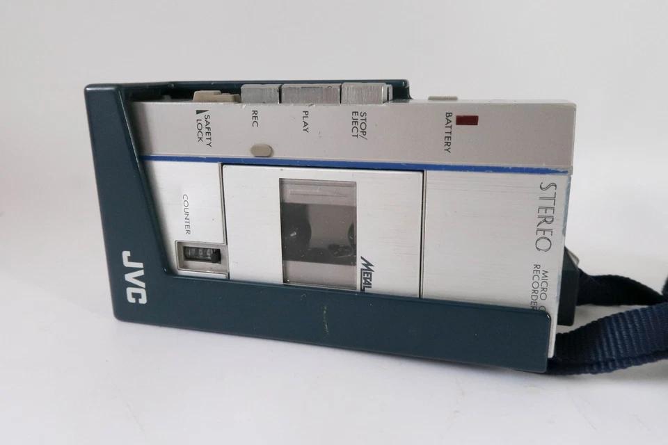 Kit Grabadora Microcassette Estéreo Walkman JVC MQ-5K PARA REPUESTOS/REPARACIÓN Foto 1 de 4