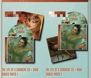2 Lot The Life of a ShowGirl CD + Hand Signed Photo 1 & 2 PRESALE CONFIRMED ORD - Imagen 1 de 1