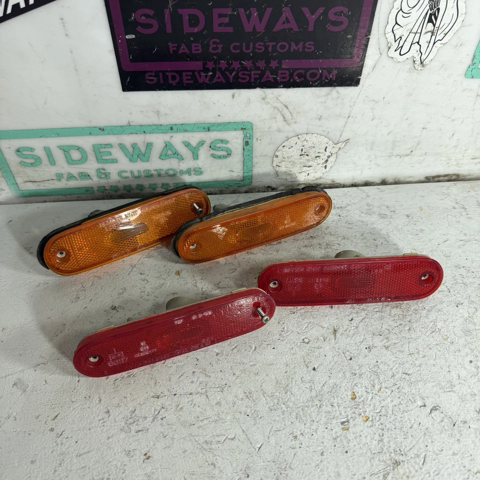 Luces de señalización laterales delanteras y traseras Mazda Miata 99-05 rojo ámbar NB Foto 1 de 4