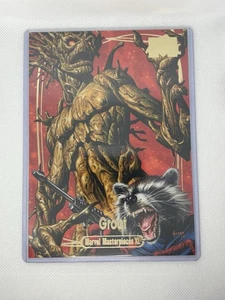 2024 UPPER DECK MARVEL MASTERPIECES XL #38 GROOT GOLD FOIL /1999 - Picture 1 of 3