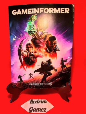 Gameinformer Issue #367 Dragon Age Veilguard Paper Mario Video Game Magazine - Image 1 of 4