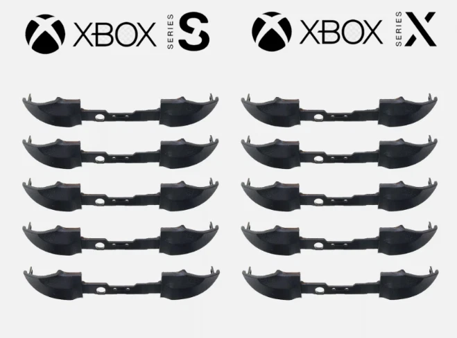 10x Xbox Series X | S Controller LB RB Trigger Bumper Pulsanti Ricambio x10