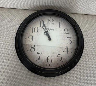 Infinity Instruments 12 inches Atheneum Wall Clock - Image 1 of 4