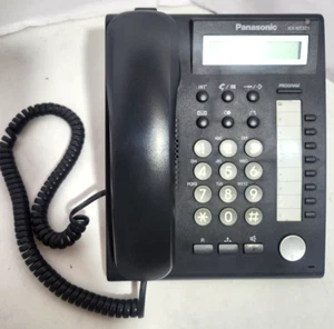 PANASONIC kx-nt321 telefono con display nero VOIP - Zdjęcie 1 z 5