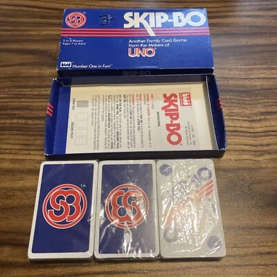 VTG 1982 Skip-Bo Card Game by International Games NOS - NEW Sealed - Image 1 of 4