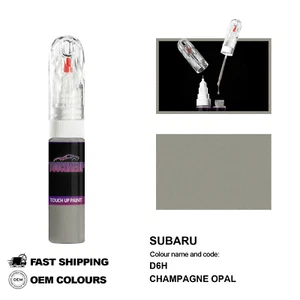 FOR SUBARU CHAMPAGNE OPAL D6H Touch Up Paint Pen Brush Fix Kit Scratch Chip Set - Picture 1 of 8