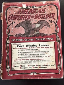 American Carpenter and Builder Magazine July, 1912 - Bild 1 von 10