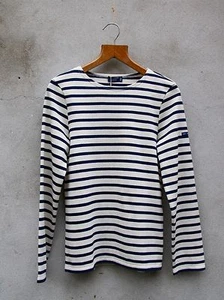 Breton Shirt by Saint James – Meridien Moderne Cream & Navy / Ecru & Marine - Picture 1 of 4