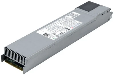 NETZTEILE SUPERMICRO PWS-1K28P-SQ 1280WATT 1U 80 PLUS GOLD Hot-Swap CSE-847 - Bild 1 von 2