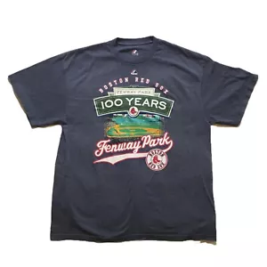 T-Shirt VF Imagewear Majestic XL Men Boston Red Sox Fenway Park 100 Years 2012 - Picture 1 of 8