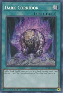 YUGIOH (FEHLDRUCK) Dunkler Korridor MP24-DE103 Secret Rare - Bild 1 von 1