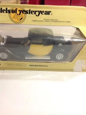 Matchbox Models of Yesterday Y-24 1928 Bugatti T44 1/38 Diecast RARE CC3 - Image 1 of 4