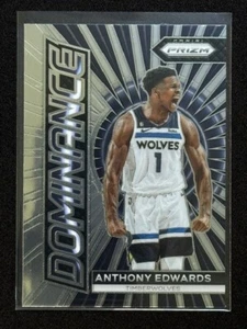 2023-24 Panini Prizm - Anthony Edwards #15 Dominance Insert TIMBERWOLVES - Picture 1 of 4