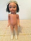 Vintage 5" Native American Jointed Arms Japan Bisque Doll