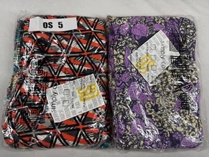 4 Pair of New One Size LuLaRoe Leggings Jogging Workout Yoga Leggings OS 5 - Picture 1 of 3